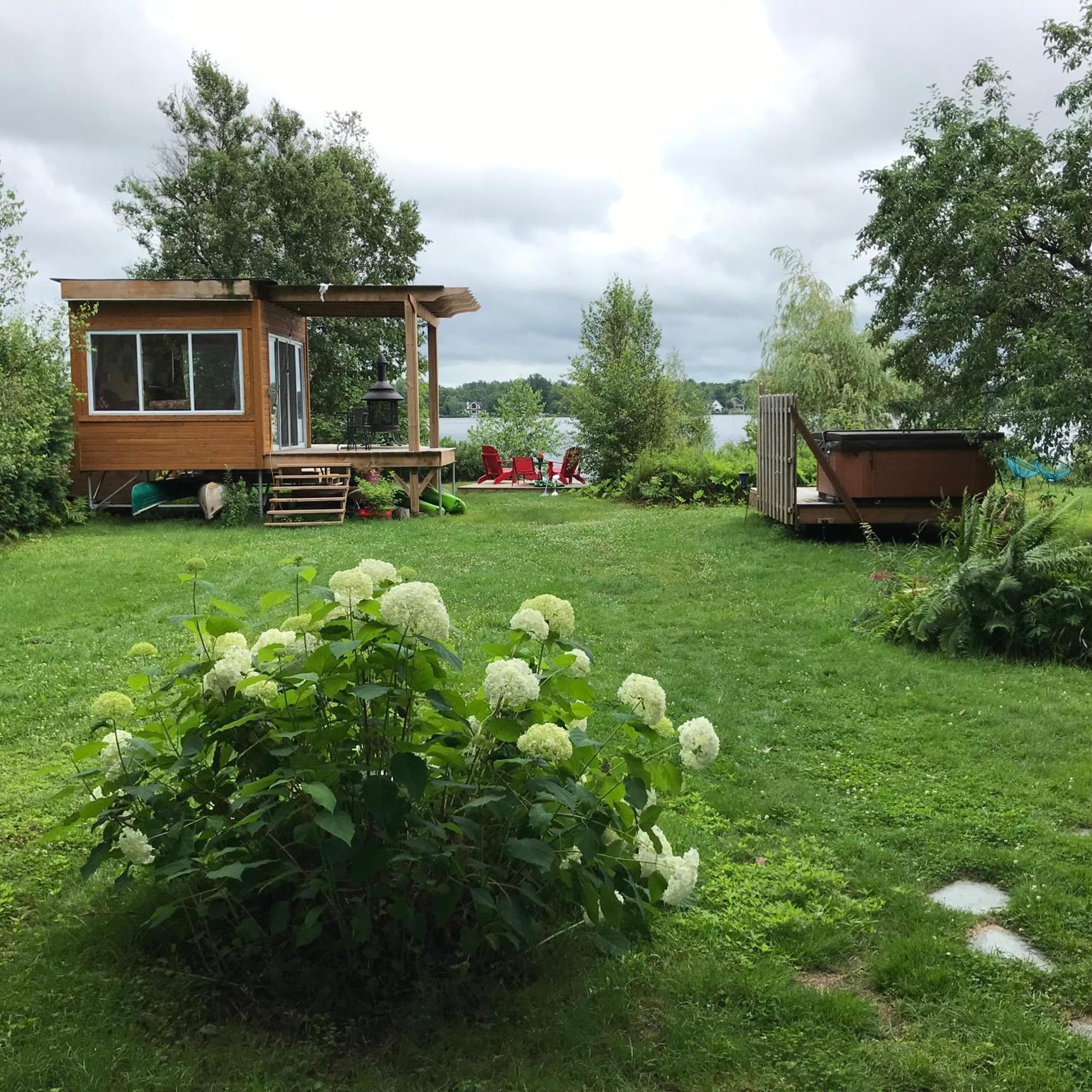 Le Gite Du Lac A La Tortue Herouxville Exterior foto